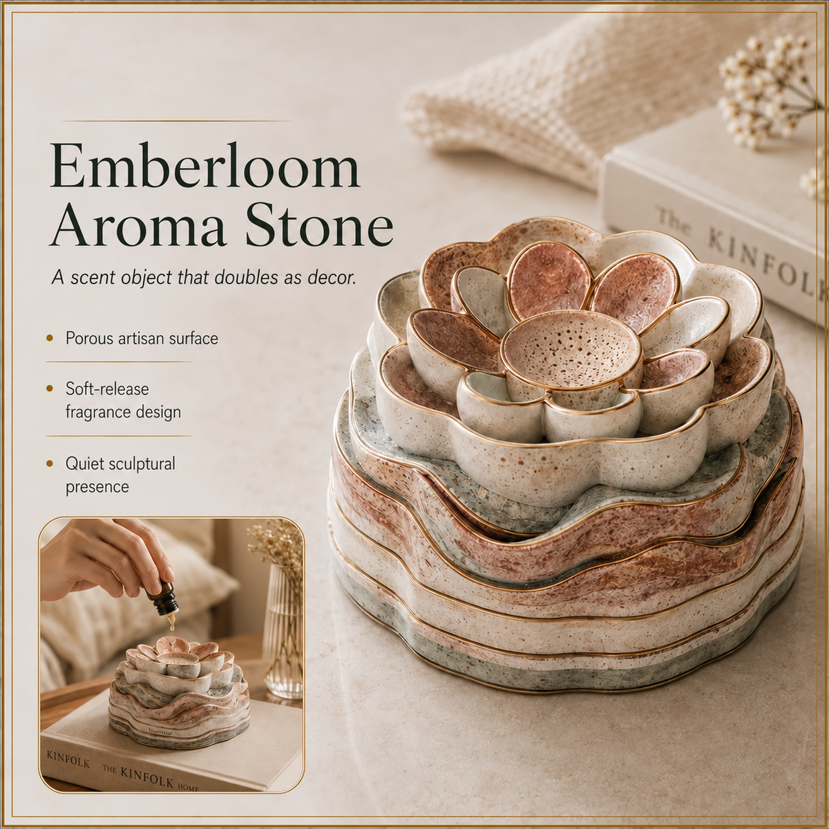 Norpitatile™ Emberloom Botanical Aroma Stone